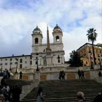 Spanish Steps and Orange Trees Garden 