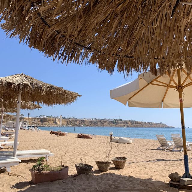 Beautiful Beach days in sharm el sheikh 🏖️