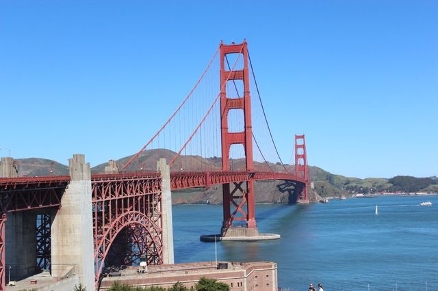 Golden Gate Bridge, San Fransisco, USA.