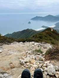 One of the most beautiful hiking trails in Hong Kong - Nam She Tsim.