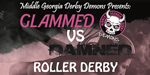 MGDD Glammed Vs Damned Roller Derby Scrimmage | Gray-8-Skate Family Entertainment Center, Gray Highway, Gray, GA, USA