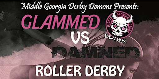 MGDD Glammed Vs Damned Roller Derby Scrimmage | Gray-8-Skate Family Entertainment Center, Gray Highway, Gray, GA, USA