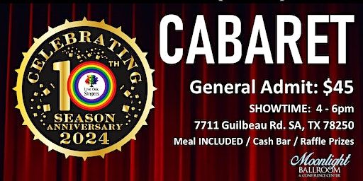 Cabaret Show "A Halloween-themed Night in Song" | Moonlight Ballroom & Conference Center, Guilbeau Road, San Antonio, TX, USA