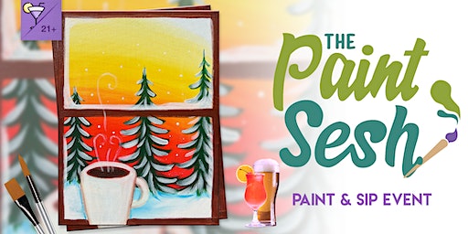 Paint & Sip Painting Event in Cincinnati, OH – “Winter Morning” | Cobblestone OTR
