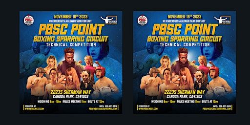PBSC POINT BOXING SPARRING CIRCUIT - INFLUENCER SP | Athletic Society - West Valley