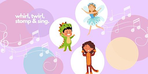 whirl, twirl, stomp and sing: for preschool movers and groovers! | Fairfield Community Centre