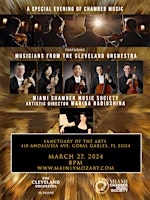 A SPECIAL EVENING OF CHAMBER MUSIC | Sanctuary of the Arts