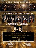 A SPECIAL EVENING OF CHAMBER MUSIC | Sanctuary of the Arts