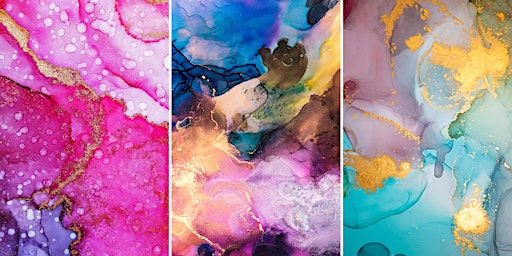 Alcohol Ink Painting at Greenock Library | Greenock Institute