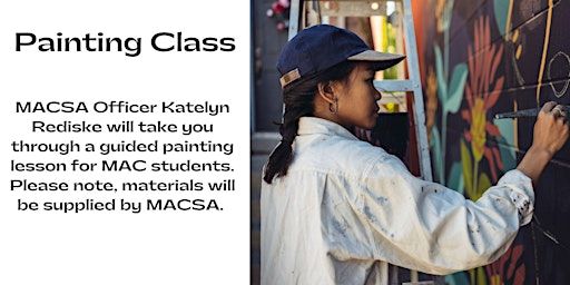 Painting Class | Equity Hall: School of Behavioral and Social Sciences