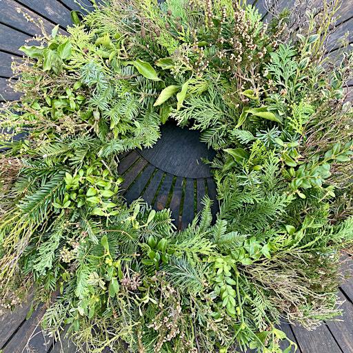 Janet Sampson - Christmas Wreath Making Workshop | Ruthin Craft Centre