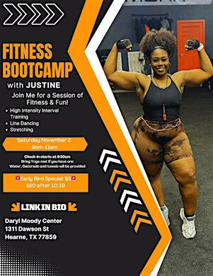 Fitness Bootcamp with Justine | 1311 Dawson St