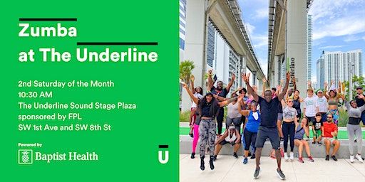 Zumba at The Underline | The Underline Brickell Backyard Sound Stage Plaza sponsored by Florida Power & Light