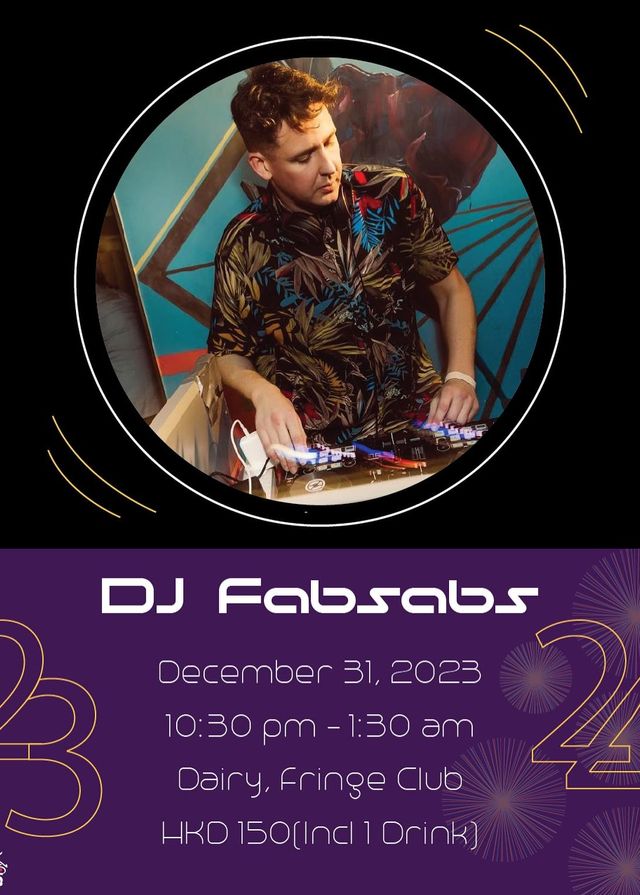 Countdown Live Presented by DJ Fabsabs 跨年演唱會2024 | 藝穗會