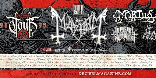Mayhem with Mortiis, Imperial Triumphant and New Skeletal Faces | Rickshaw Theatre