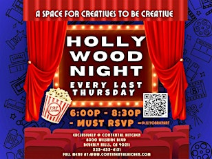 HOLLYWOOD NIGHT | Continental Kitchen