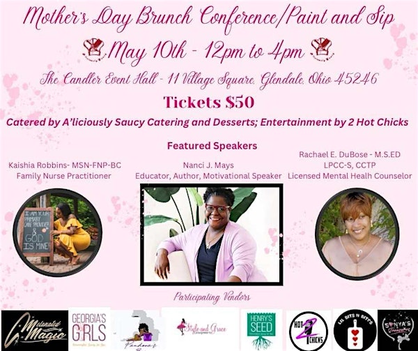 Pre-Mother's Day Brunch Conference/Paint and Sip | 11 Village Square