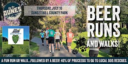 Dig the Dunes Beer Run - July | Sunset Hill Farm County Park