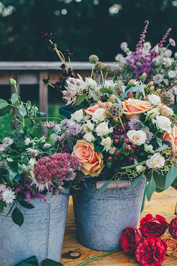 Summer Flower Bouquet Workshop at Crook Hall Gardens | National Trust - Crook Hall Gardens