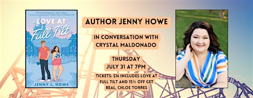 Author Jenny Howe in conversation with Crystal Maldonado | The Purple Couch Bookshop