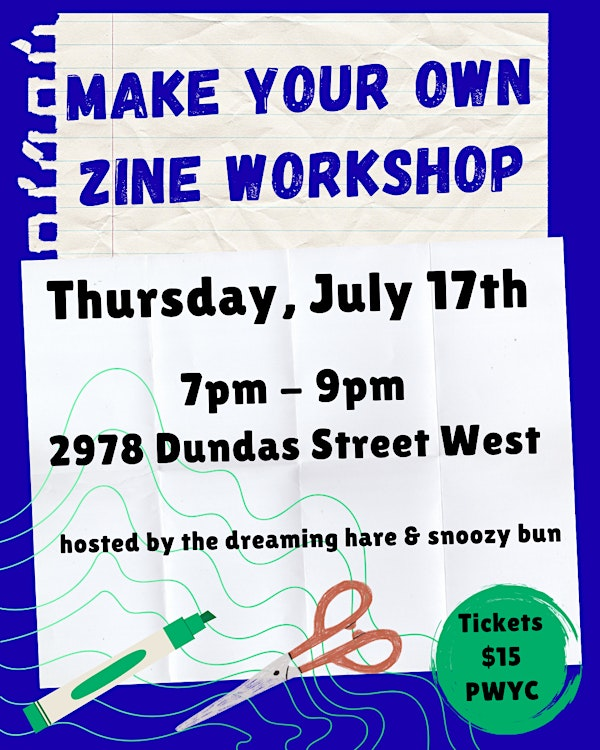 Make Your Own Zine Workshop! | Arts Market