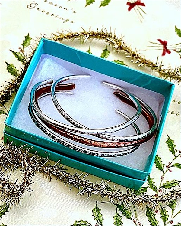 Silversmithing Level 2 - Patterned Cuff Bracelets | NW Rockhounds