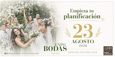 EXPO BODAS PUERTO RICO 2026 | Governor Luis Muñoz Marín Foundation - Fundación Luis Muñoz Marín
