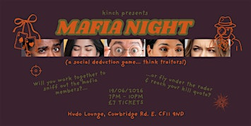 Mafia Night! ️️️️️ | Hudo Lounge