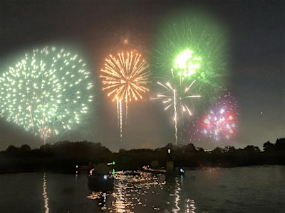 Fireworks Night Paddle from River Barge Park | River Barge Park and Marina