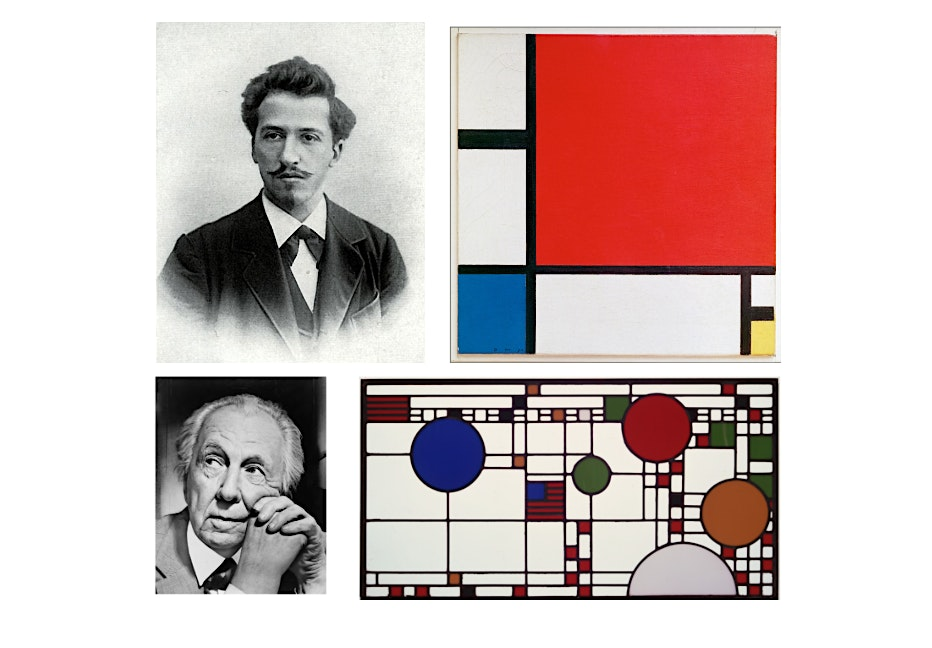 Art-Smart for Kids: Frank Lloyd Wright / Mondrian Stained Glass Painting | 12641 Chapel Rd