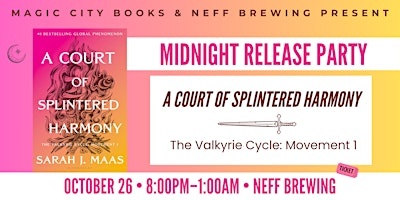 ACOTAR 6 Midnight Release Party | NEFF Brewing