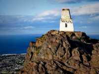 The gorgeous sunset on Arthur's Seat!