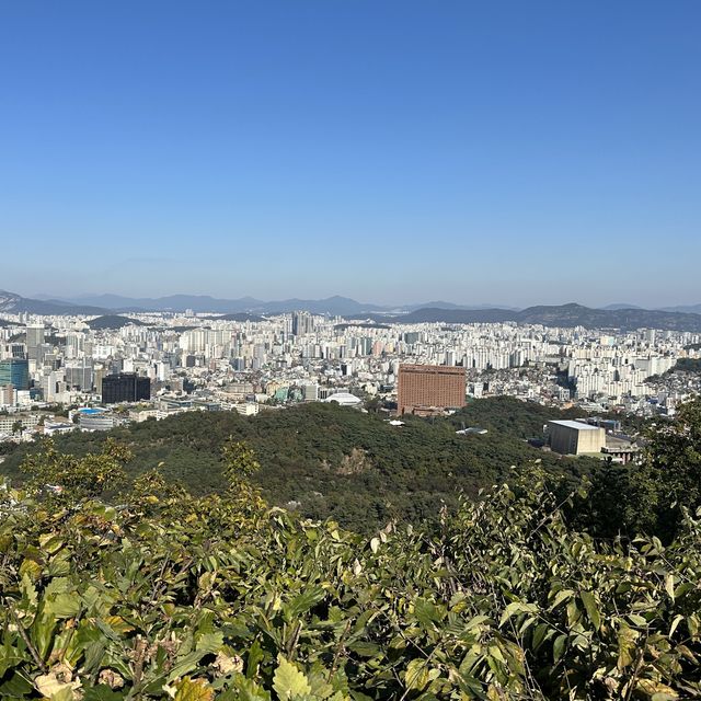 남산타워에서 바라보는 서울 최고
