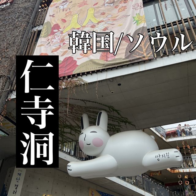 韓国/ソウル【仁寺洞】仁寺洞の観光地サムジギル✨