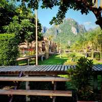 Eat locally in Vangvieng 