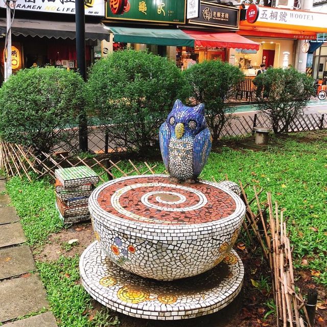 🐶🐰🐻🐤🐧可愛小動物的裝置藝術🎨台北捷運中山站線形公園 Zhongshan Linear Park