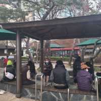 겨울여행 대전 인기 스팟 유성온천 족욕 체험장