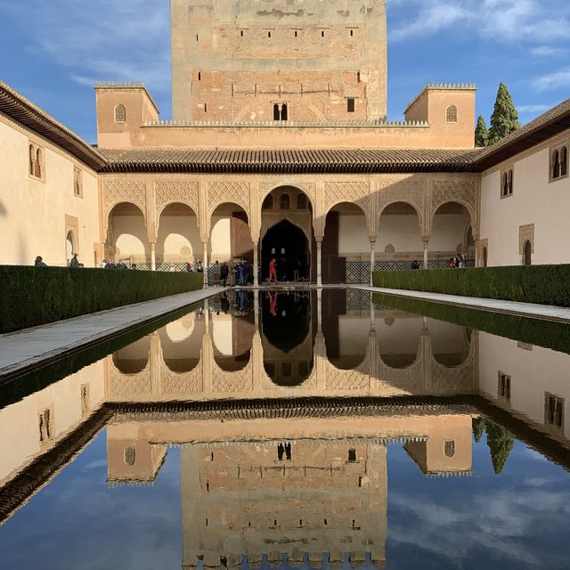 Alhambra in Granada in Spain - nice place