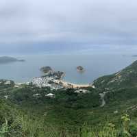 shek o peak hike in Hongkong