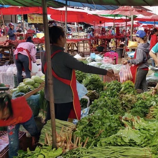 Dao Heuang Morning market 