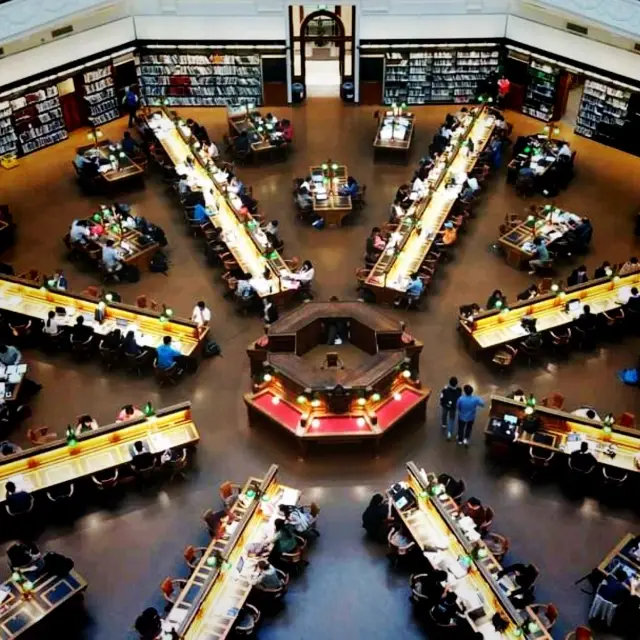 The Incredible Looking State Library, VIC