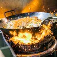 Street Food in the old Bangkok city 