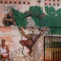 Hornbill Street Mural Kuching