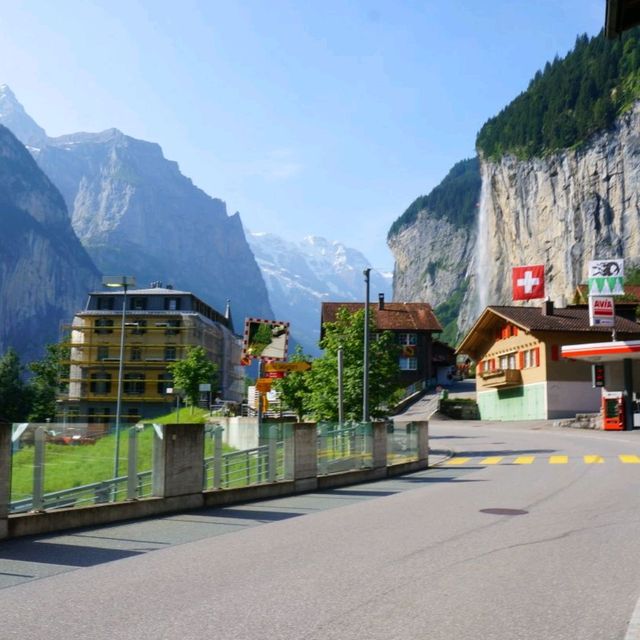 🇨🇭스위스 여행 중 가장 아름다운 마을 라우터부르넨(lauterbrunnen)입성