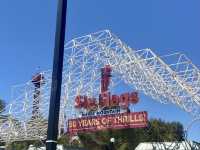 Six Flags Magic Mountain holds the world reco