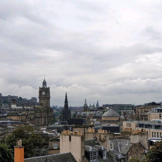 The views from Calton Hill - stunning