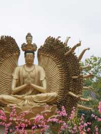Pose with Hong Kong’s Thousand Buddhas
