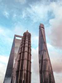 Shanghai’s Iconic Towers… Closer 🌇🌃✨