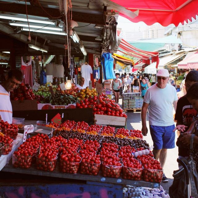 Carmel Market in Tel-Aviv