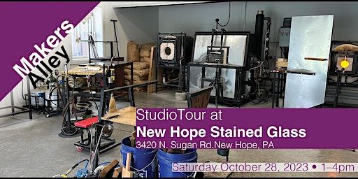 October 28: Studio Tour of New Hope Stained Glass | New Hope Stained Glass
